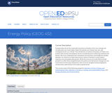 Energy Policy Energy Policy