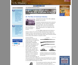 25. The Rise of American Industry 25. The Rise of American Industry