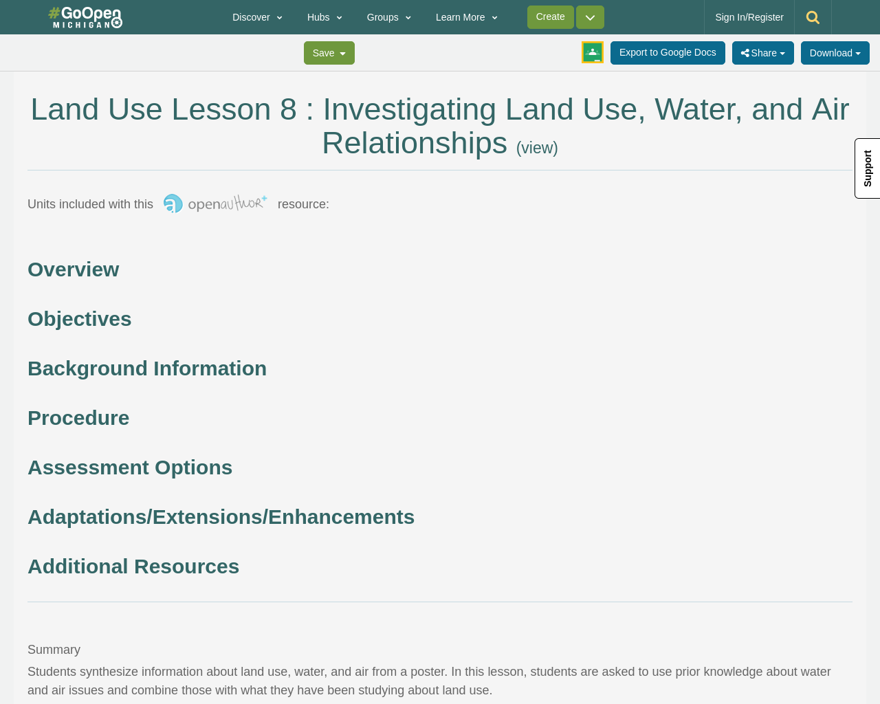 Land Use Lesson 8 Investigating Land Use Water And Air land-use-lesson-8-investigating-land-use-water-and-air